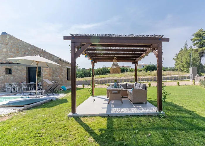 Villa Sani Stone Ikos