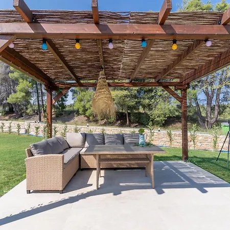 Villa Sani Stone Ikos Száni-part